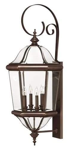 Hinkley Augusta 38 3/4" High Copper Bronze Outdoor Wall Lamp - Picture 3 of 10