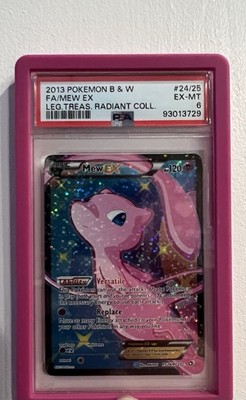 Mew EX (Full Art) RC24/RC25 Legendary Treasures: Radiant