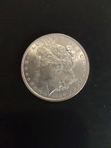 1898 AU Morgan Silver Dollar