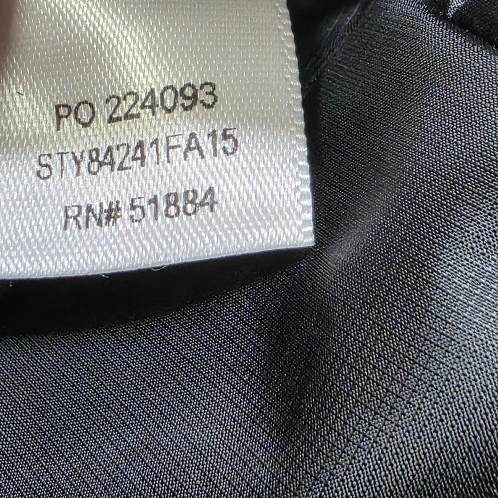 Patagonia Mens Nano Puff Vest Black Insulated Quilted Puffer 84241 FA15 XL - product detail image 4