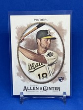 2017 Topps Allen & Ginter #93 Chad Pinder Rookie Oakland Athletics