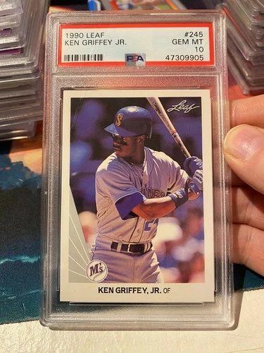 1990 Leaf Ken Griffey Jr PSA 10