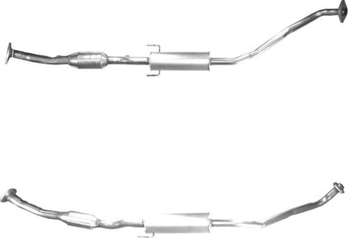 Convertidor catalítico BM Euro 3 se adapta a Toyota Corolla 2001-2003 1.8 1741022270 - Imagen 2 de 5