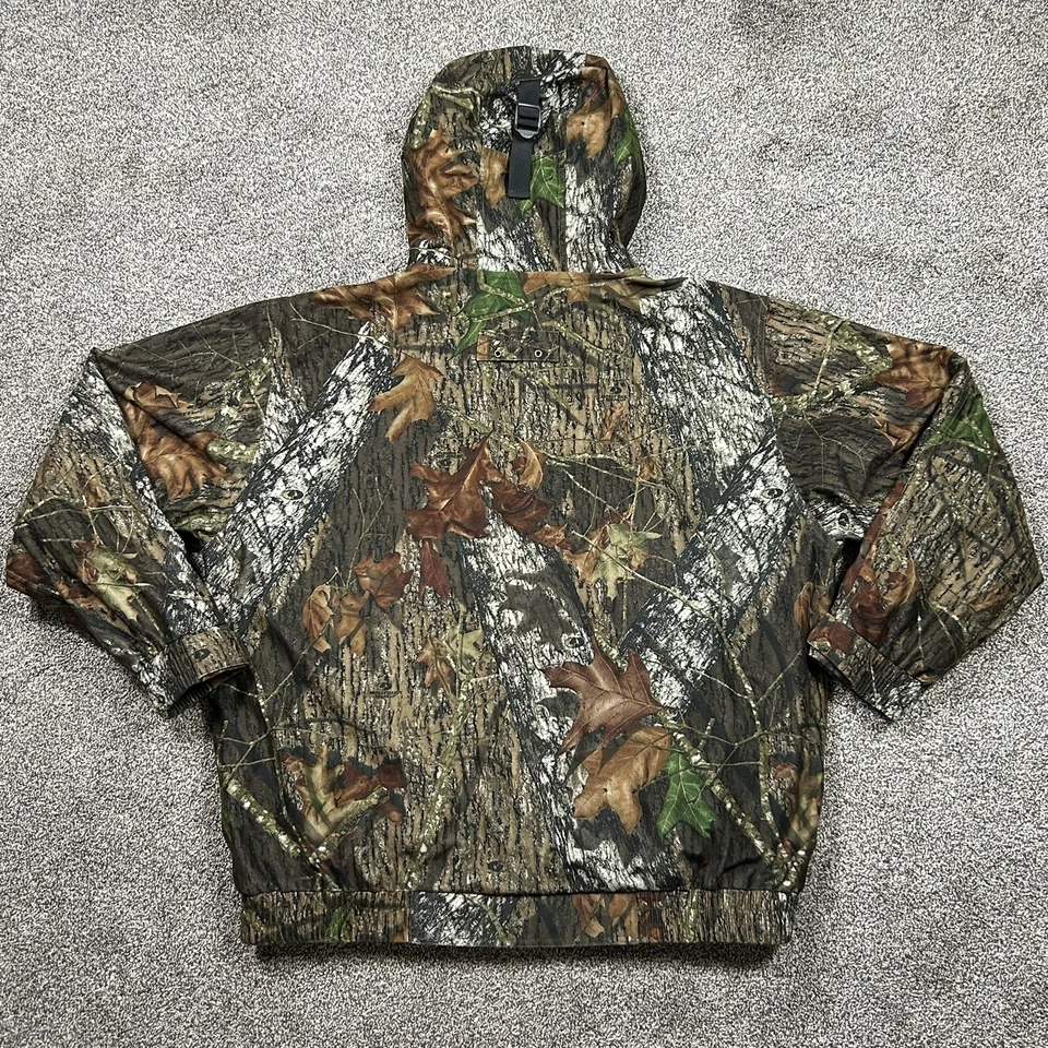 Cabelas Gore Tex Jacket Mossy Oak Break Up Camo Mens 2XL Regular Hunting Hooded - Image 2 of 4