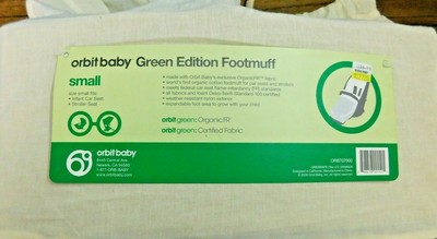 orbit baby green edition footmuff
