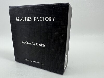 Beauties Factory Makeup Powder Plus Foundation Two-Way Cake Color #6 NUDE