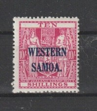 WESTERN SAMOA 1935 FISCALE SURCHARGÉE 10 S. 1 VAL MNH YVERT 132 MF98412