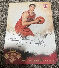 2014-15 Panini Court Kings 5x7 Box Topper Doug McDermott #BT-DM Rookie Auto RC