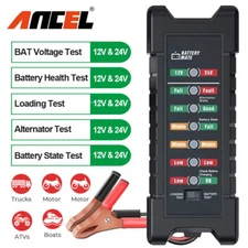 ANCEL BM410 Car 12V 24V Battery Load Tester Analyzer Battery Diagnostic Tool