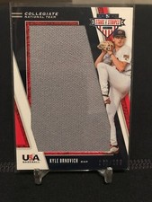 2019 USA Stars & Stripes Kyle Brnovich Game Used Jumbo Jersey! /299! 