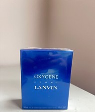 oxygene Homme by Lanvin for Men EDT 1.7 FL OZ/ 50 ML Natural Spray New In Box
