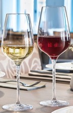 6 Rotwein 45cl oder 6 Weisswein 35cl Gl&auml;ser  geeicht 0,2 SUBLYM ARC sto&szlig;fest
