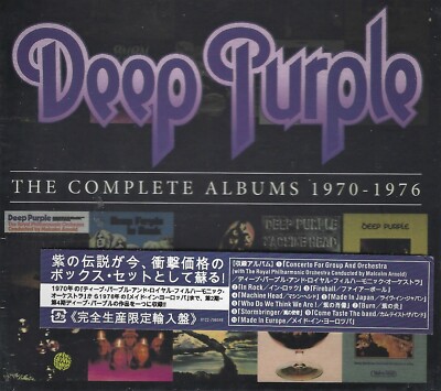 DEEP PURPLE THE COMPLETE ALBUMS 1970-1976 TEN (10) DISC