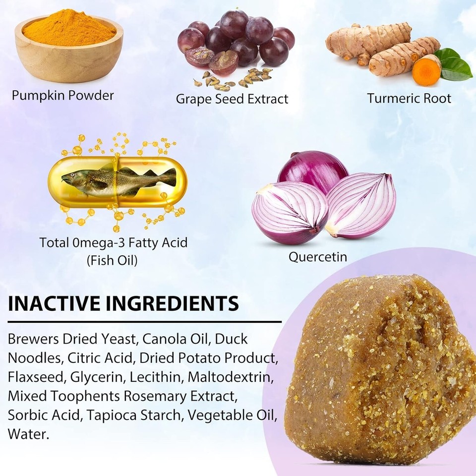 Dog Allergy Relief Chews, Itch Relief for Dogs, Allergy Relief Dog