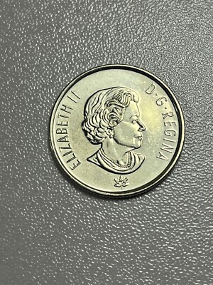 2017 Canada 150th Anniversary 25 Cents No Color Quarter with