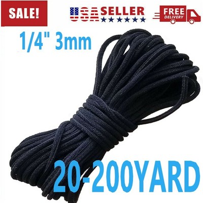 1/8'' 3mm Round Elastic String Band Cord Ear Sewing Crafts DIY Material 20 Yards