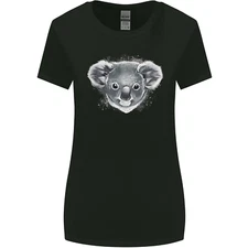 Koala Bear Head Womens Wider Cut T-Shirt