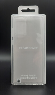 Samsung Clear Cover für Galaxy Note 20 5G Neu in OVP transparent