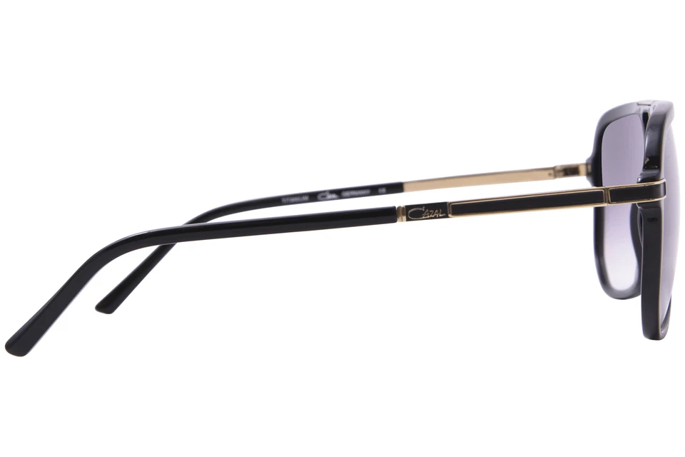 Очки солнцезащитные мужские CAZAL 6025 001 черно-золотистые Pilot 58 мм - Изображение 3 из 4