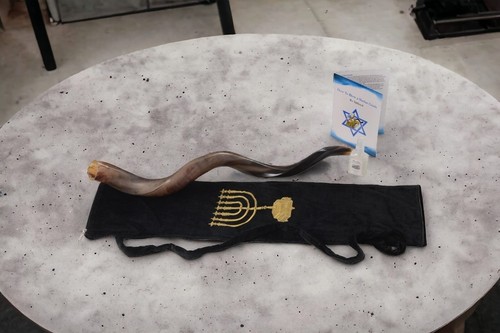 SHOFAR Full Polish Kosher Kudu Horn 35''-39" - (89-99cm) + Bag + Guide + Spray - Picture 11 of 22