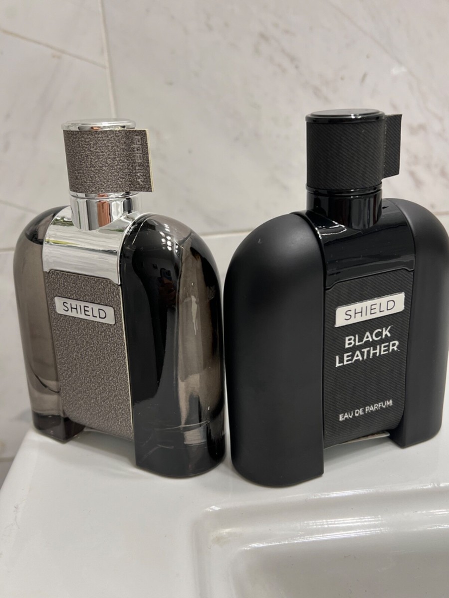 shield black leather perfume