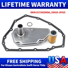 Auto Transmission Oil Filter & Gasket Kit For Nissan Versa 1.6L 1.8L 33010-JF015