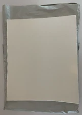 50-Embroidery Tear Away Backing/Stabilizer, White 12" X 10",  Fits 5" X 7" Hoops