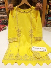 Pakistani/ Indian Style Ready To Wear 2 Piece Embroidery Kurti Set For Women