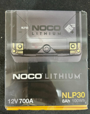 NOCO 12V Li-Ion 700A 8Ah Powersport Battery NLP30.....