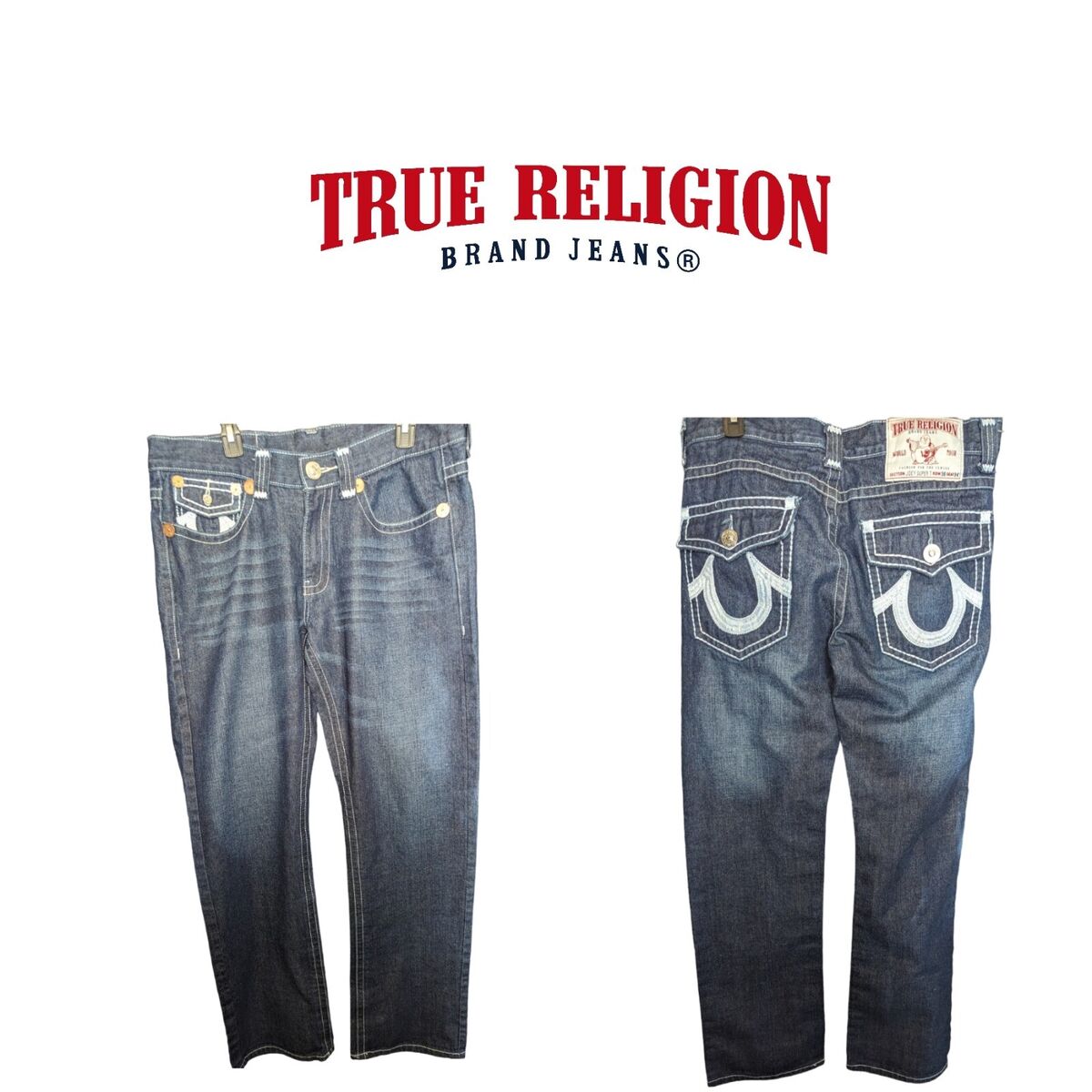 True religion Joey Super T Y2K 36x34 wide leg jeans Men True religion Joey Super T Y2K 36x34 wide leg jeans Men