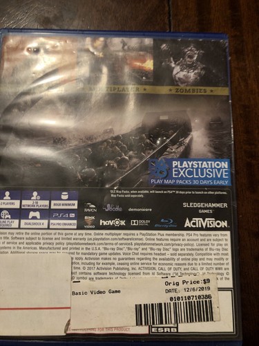 Call Of Duty WW2 Pre Owned Perfect Condition - Picture 2 of 4