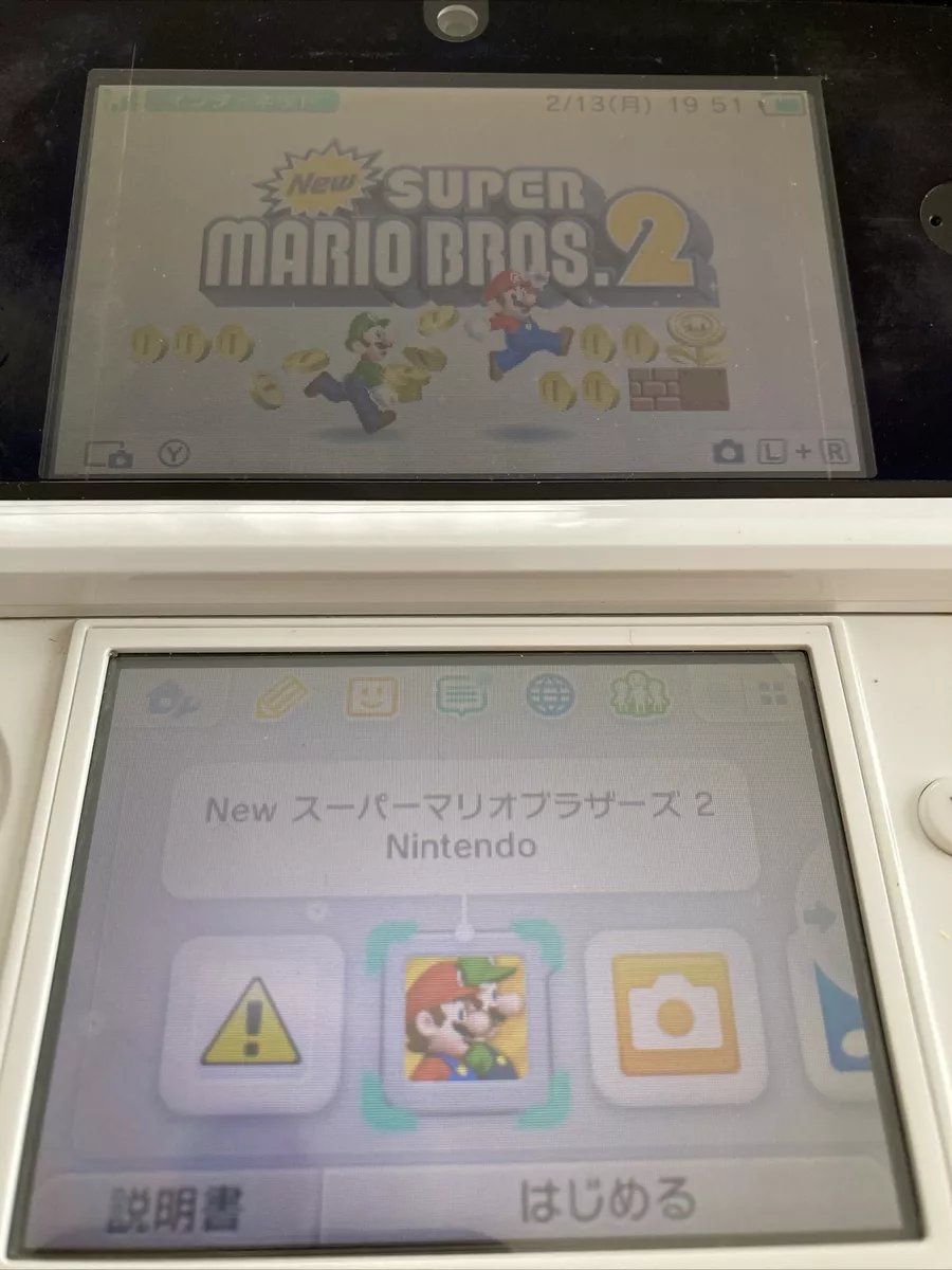 Nintendo 2Ds Branco e Vermelho + Jogo Super Mario Bros. 2 [video