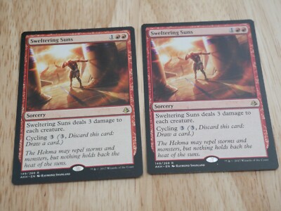 LP MTG - Sweltering Suns (149/347) Amonkhet Magic the Gathering Rare Red  Card