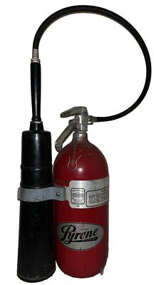 Vintage Pyrene (The Fyr-Fyter Company) 10Lb. CO2 Fire Extinguisher, Empty!!!