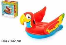 x Gonfiabile Bambini Mare Animale Cavalcabile Piscina Bestway Pappagallo