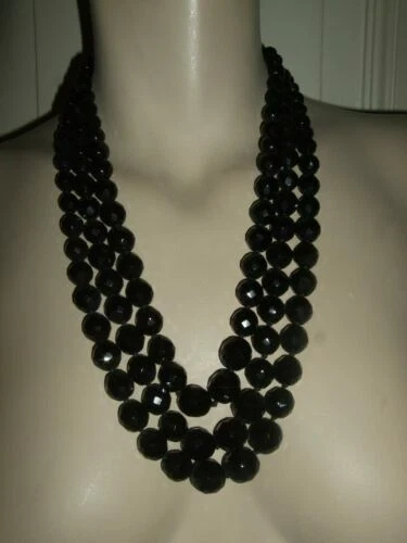 Collane e pendagli di lusso nero agata