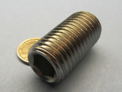18-8 Stainless Steel Set Screws, Cup Point, 1-8 x 2.0'' Length, 1 Pieces