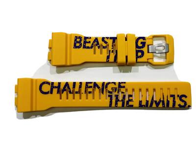 Genuine Casio Replacement Band for G SHOCK GBA800DG-9A GBA-800DG Yellow Mustard