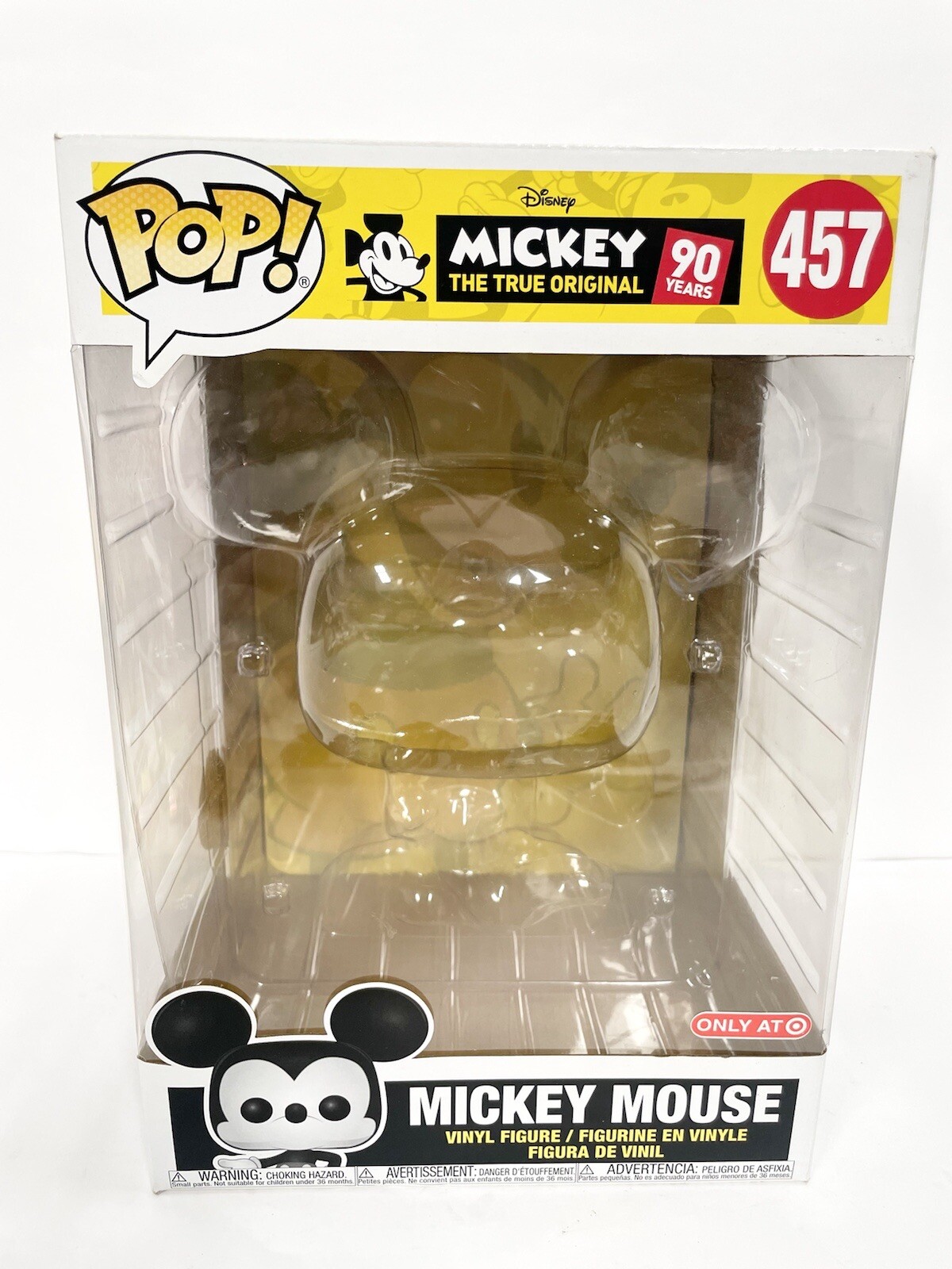 Funko Pop! Disney Mickey Mouse #457 10&Quot; Pulgadas Color Objetivo Exclusivo - Solo Caja