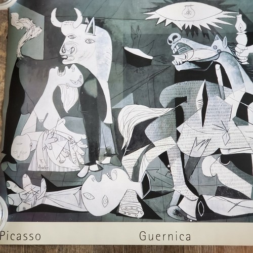 Guernica Pablo Picasso Pablo Ruiz Picasso Museo Nacional Spain Painting Art - Picture 3 of 8