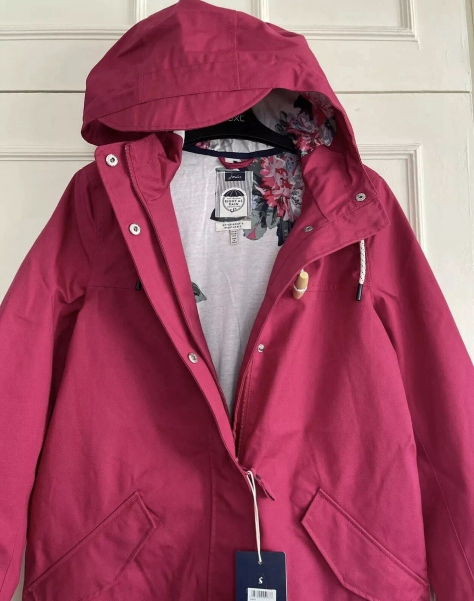 Berry Blush Joules Coast Mid Length Joules Women Coast Mid