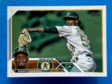 Dany Jimenez 2023 Topps #164 Oakland Athletics