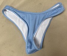 Zaful Forever Young Blue Bikini Bottom Size 4 s489 