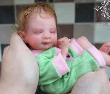 8" Mini Reborn Doll kit Wynter Fairy Baby Handy Doll Parts with Body Fresh Color