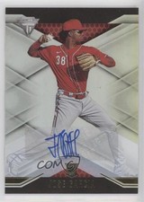 2021 Panini Chronicles Titanium Auto Jose Garcia Jose Barrero #5 Auto 0c7d