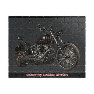 2013 Harley Davidson Blackline Jigsaw Puzzle