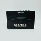 Sony WM-190 Walkman Portable Cassette Player Black Vintage For Parts Not Working