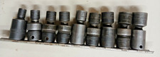 Snap-on 9-piece 38 Drive Metric Swivel Impact Socket Set Ipfm