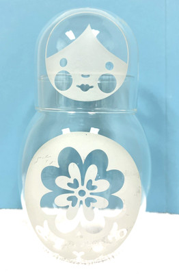 Fred And Friends Matryoshka Doll Drink Up Bedside Carafe Drinking Cup