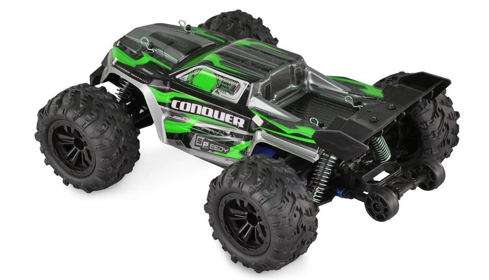 AMEWI / Conquer Race Truggy Spazzolato 4WD 1:16 RTR Verde / 22604 - Immagine 3 di 4
